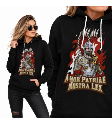 BLUZA DAMSKA Z KAPTUREM HUSARIA